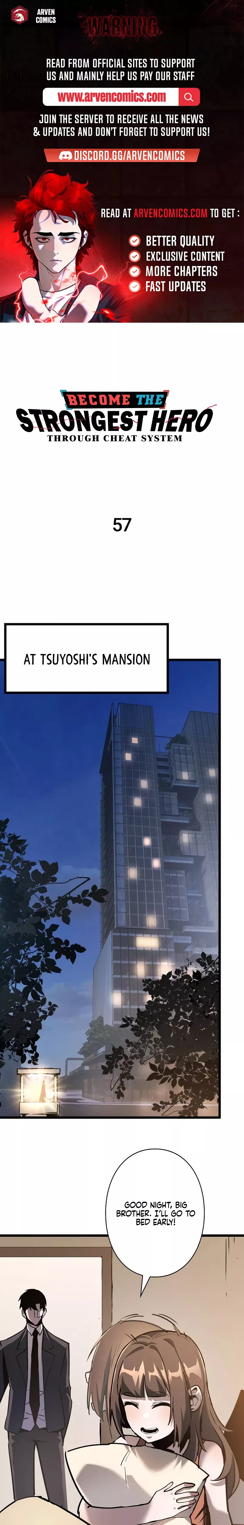 Read Become the Strongest Hero Through the Cheat System Chapter 57 Online