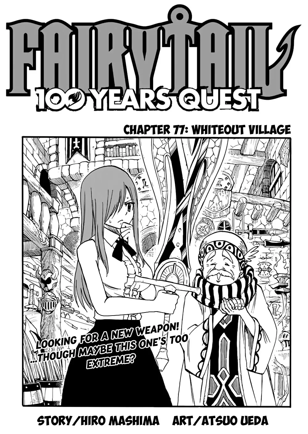 Read Fairy Tail: 100 Years Quest Chapter 77 - Whiteout Village Online