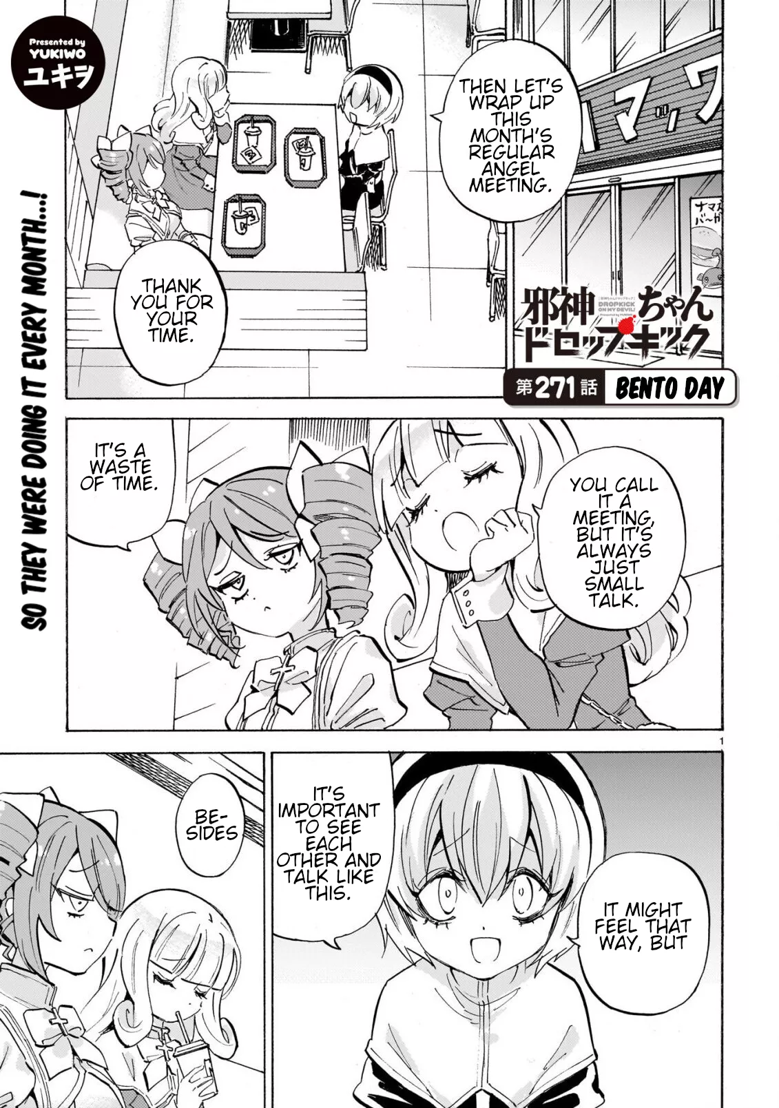 Read Jashin-chan Dropkick Chapter 276 - Bento Day Online
