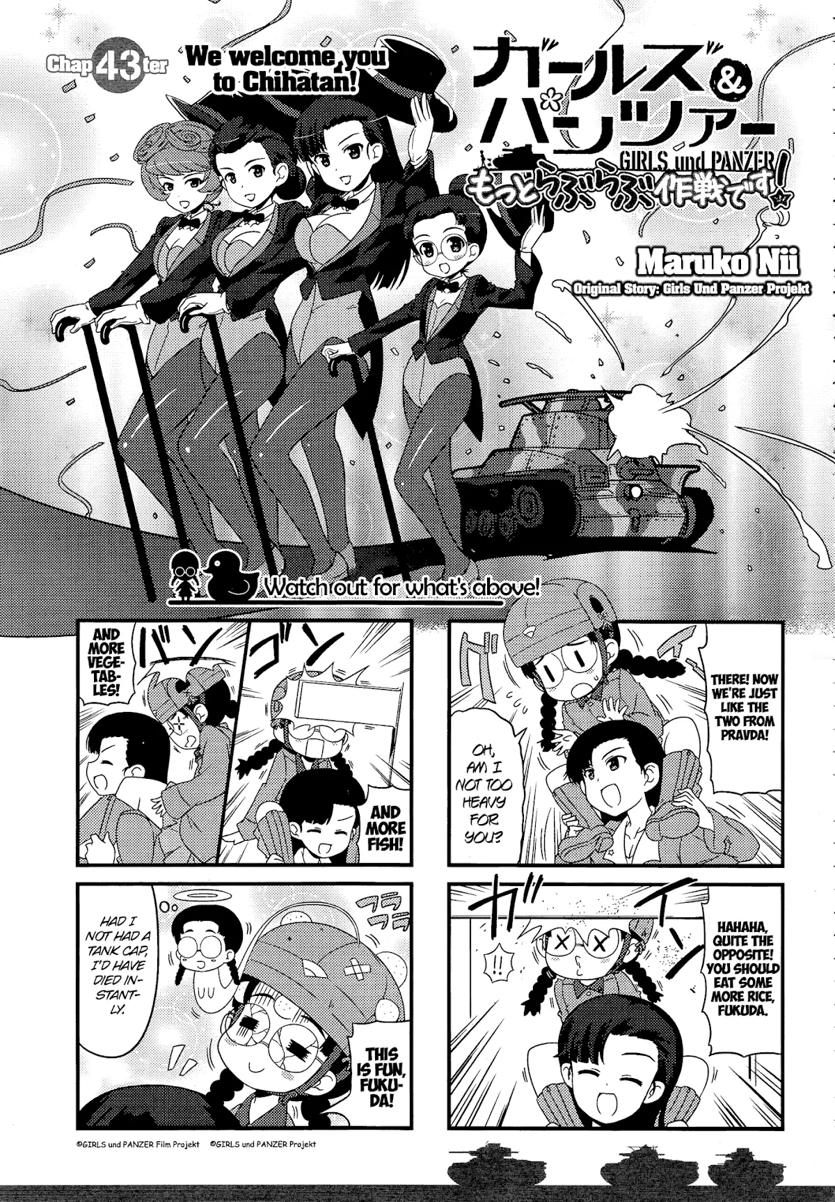 Read Girls & Panzer – Motto Love Love Sakusen desu! Chapter 43 - We welcome you to Chihatan! Online