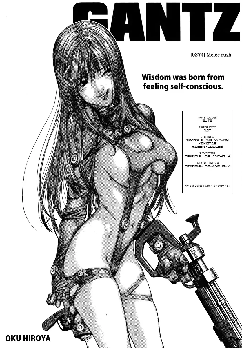 Read Gantz Chapter 274 - Melee Rush Online