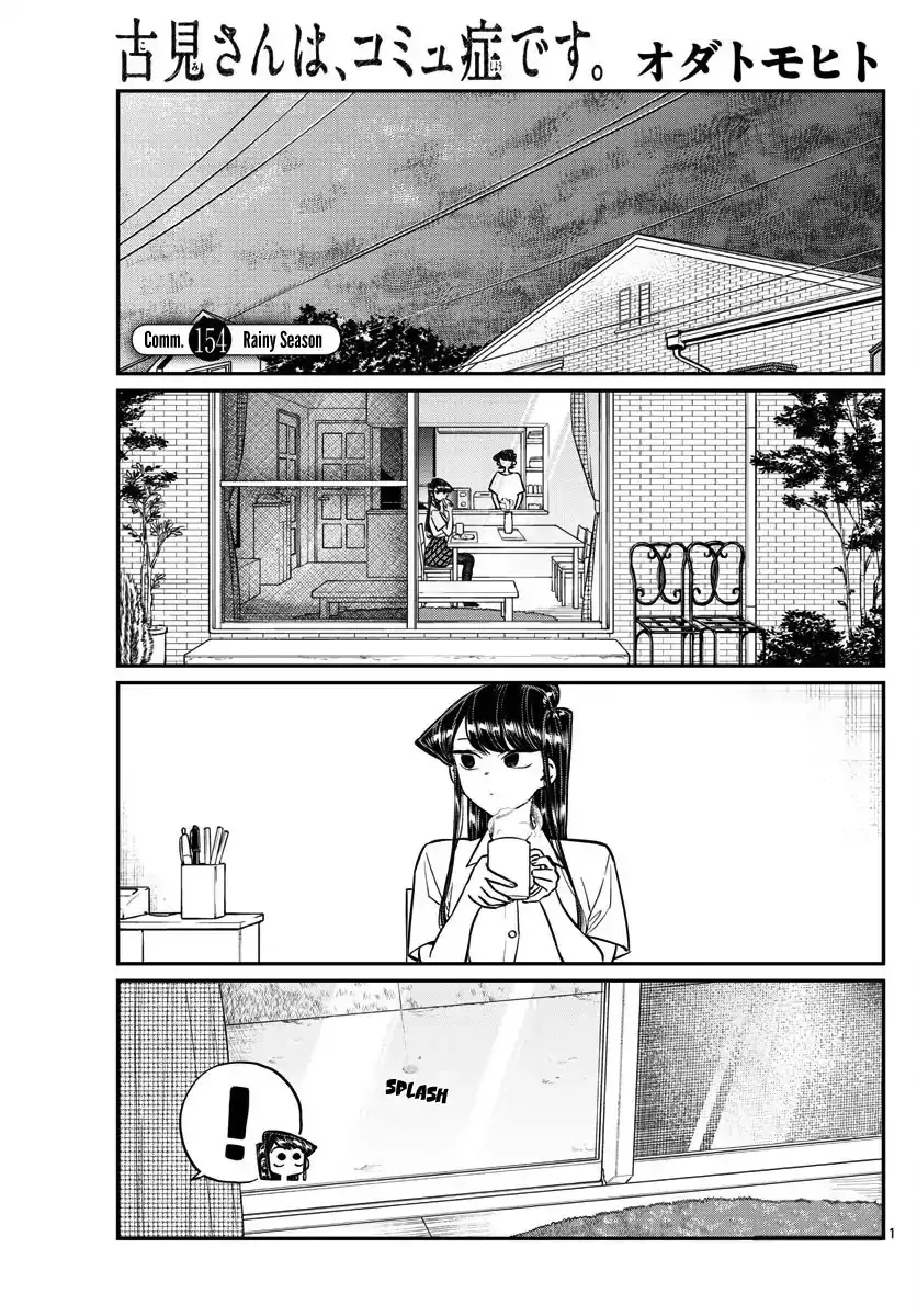 Read Komi-san wa Komyushou Desu Chapter 154 - Rainy Season Online