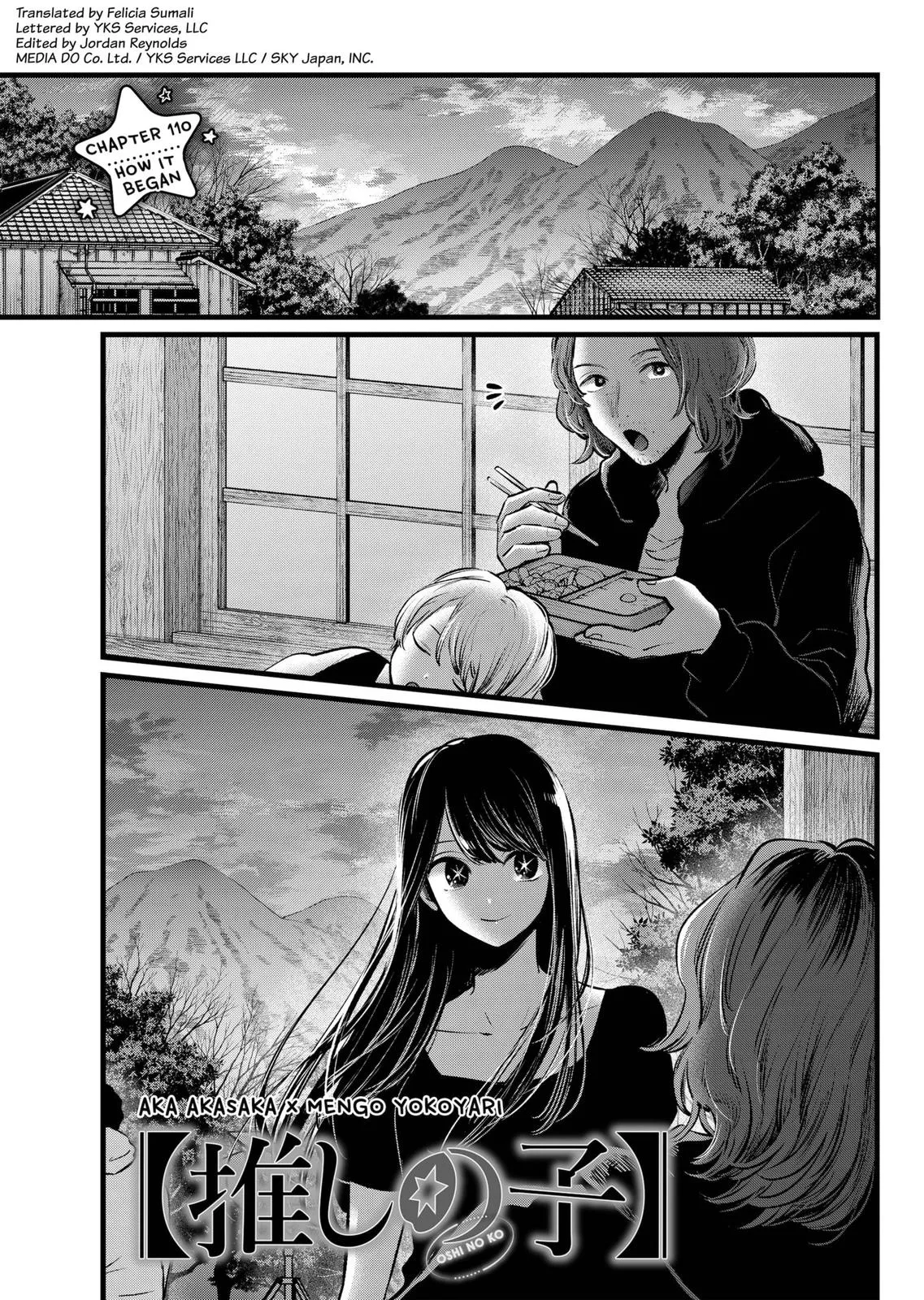 Read Oshi no Ko Chapter 110 Online