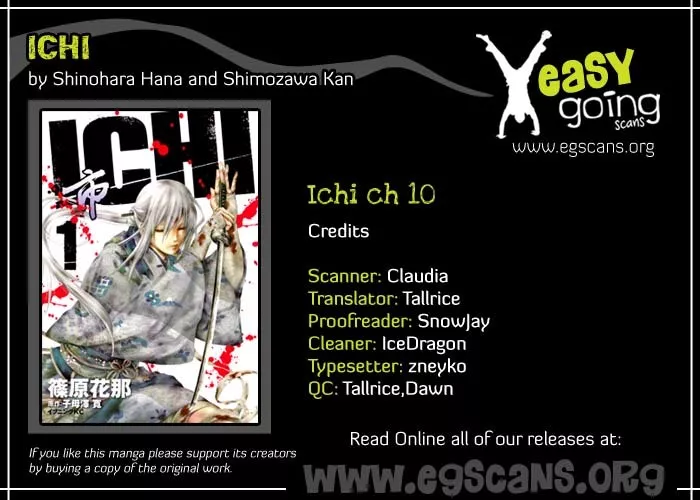 Read Ichi Chapter 10 - Choshu's Shadow Online
