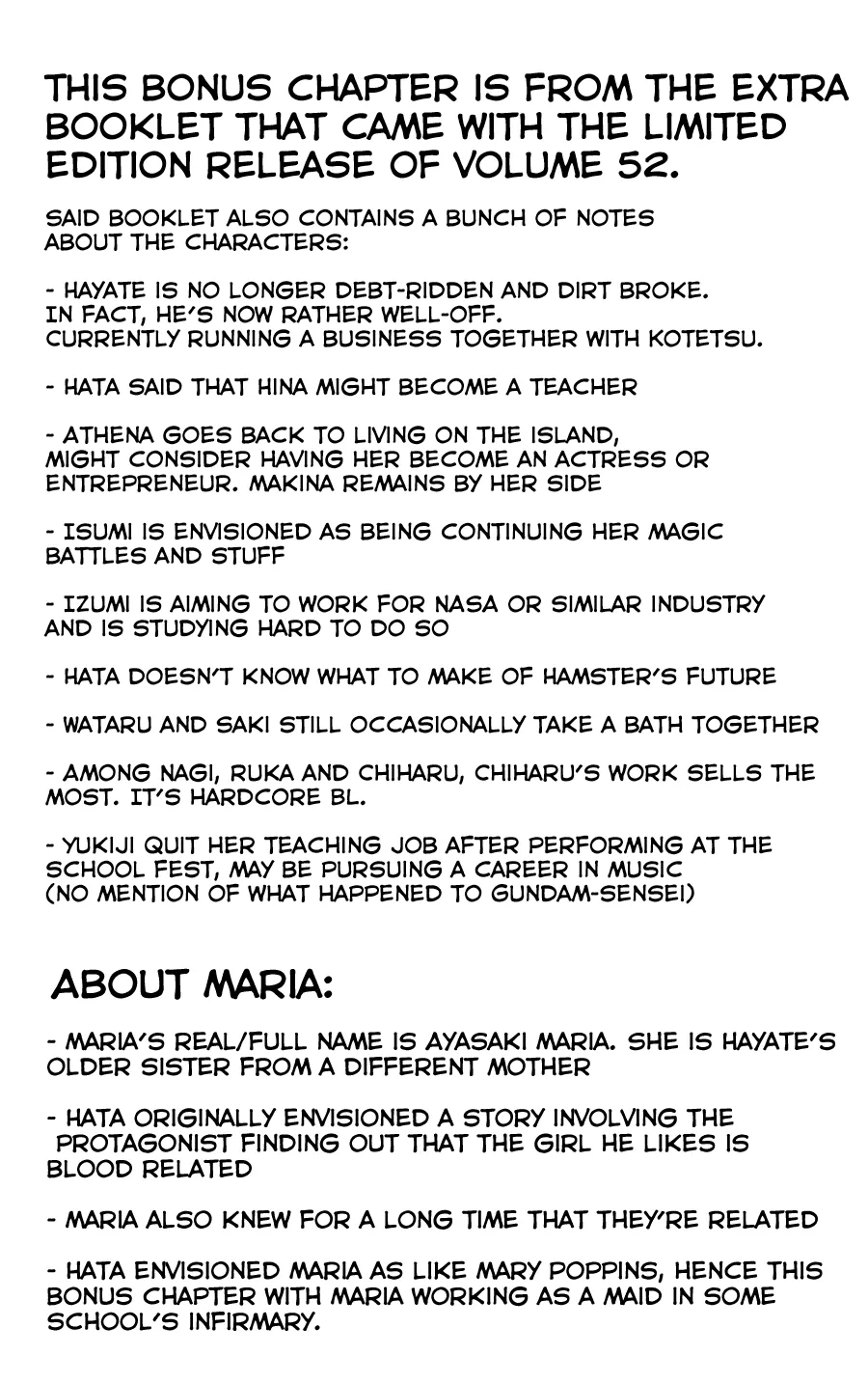 Read Hayate no Gotoku! Chapter 569 - The Future Since Then Online