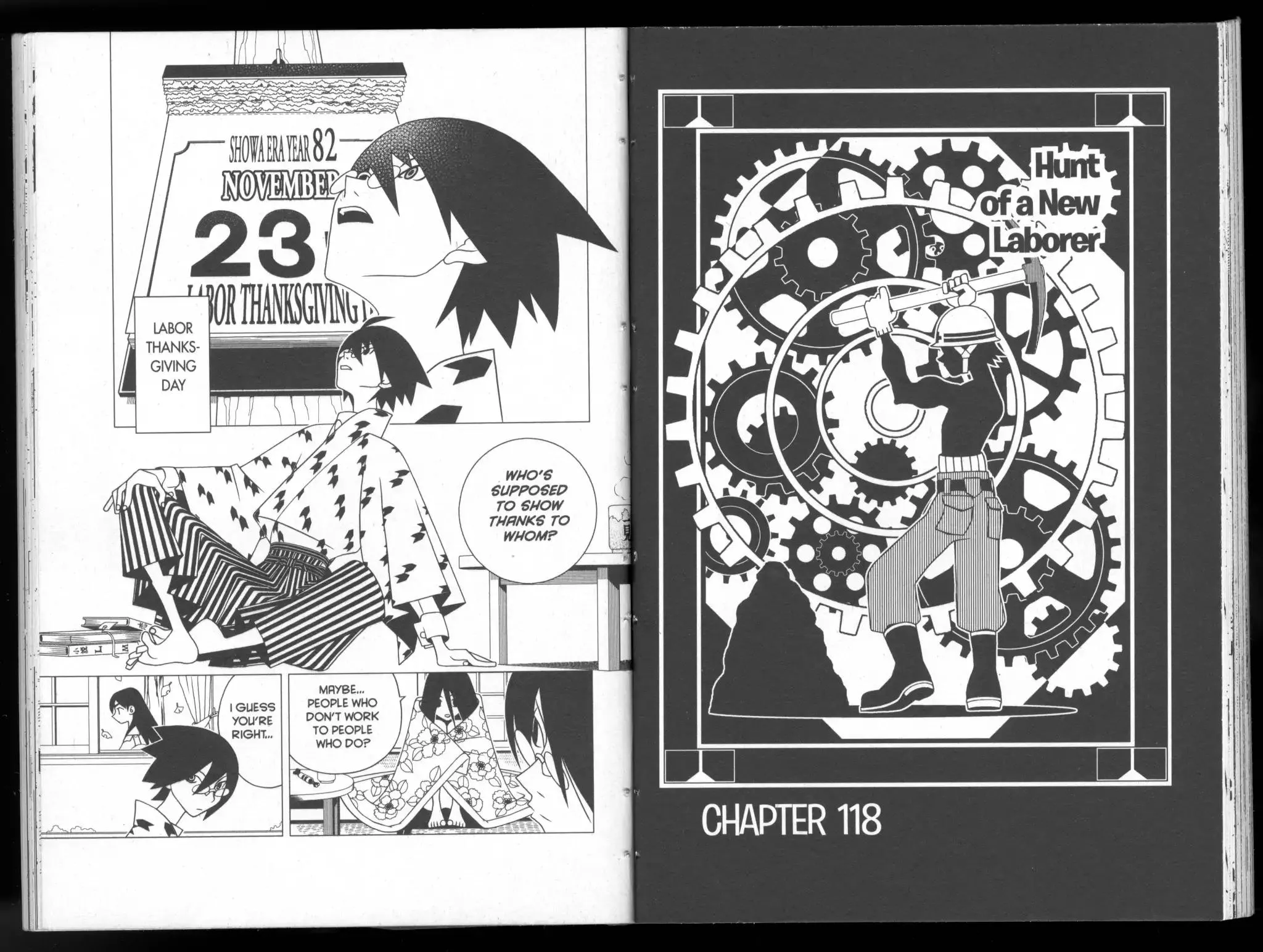 Read Sayonara Zetsubou Sensei Chapter 118 - Hunt Of A New Laborer Online