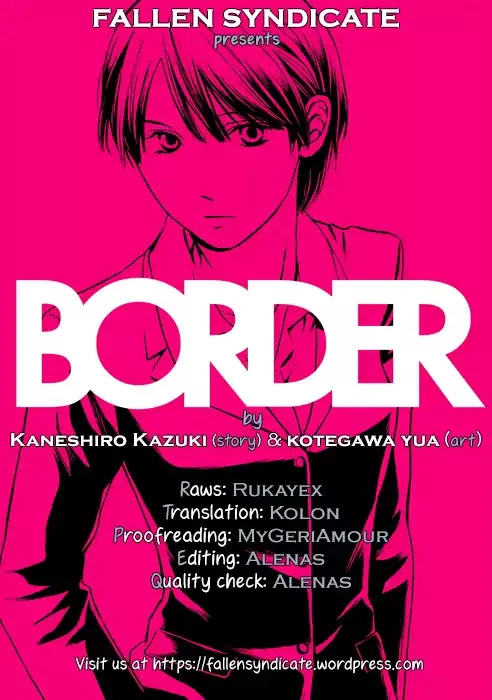 Read Border (KOTEGAWA Yua) Chapter 15 Online