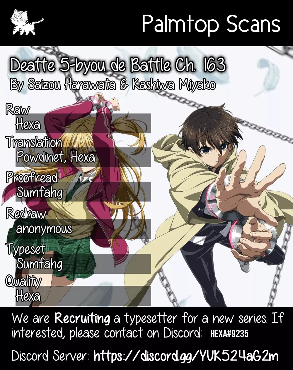 Read Deatte 5 Byou de Battle Chapter 163 Online