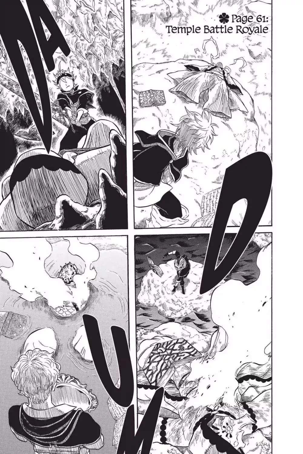 Read Black Clover Chapter 61 - Vol.7 Page 61: Temple Battle Royale Online