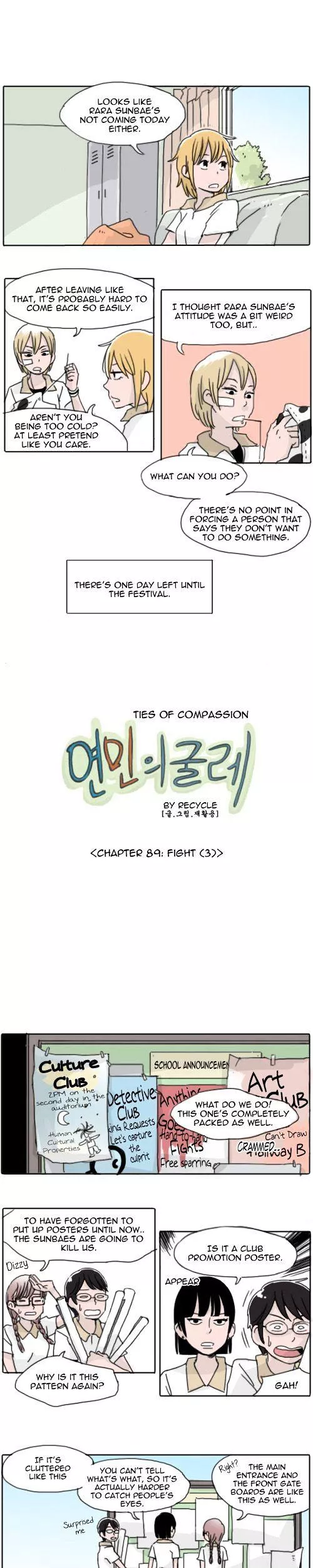 Read Ties of Compassion Chapter 89 - Fight (3) Online