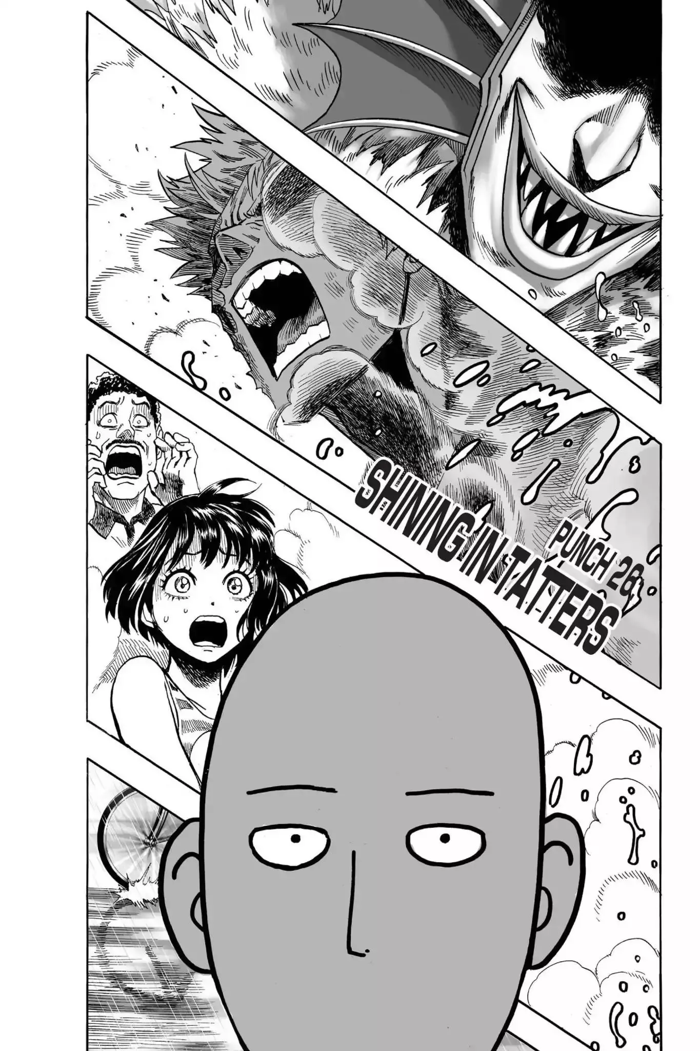 Read One Punch-Man Chapter 27 - Shining In Tatters Online