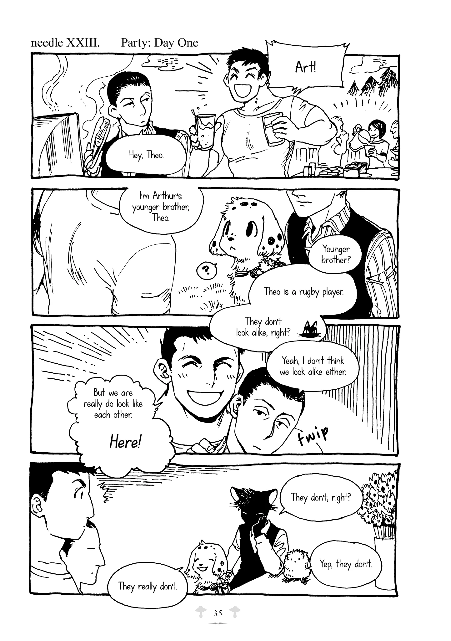 Read Haritoge Clemmie to Ou no Ie Chapter 23 - Party: Day One Online