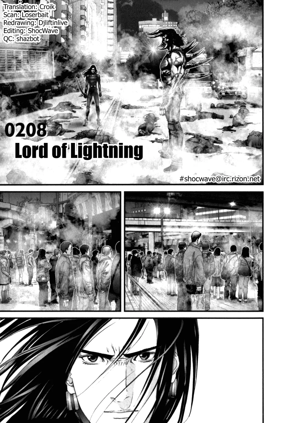 Read Gantz Chapter 208 - Lord of Lightning Online