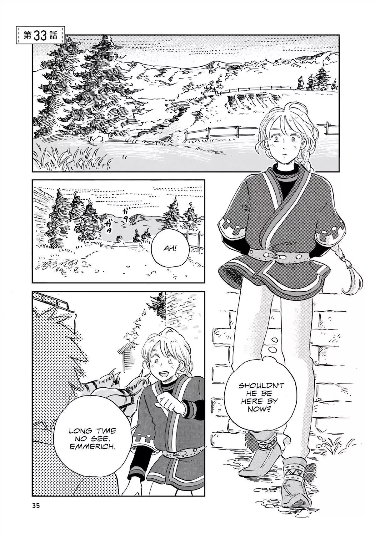 Read Hokuou Kizoku to Moukinzuma no Yukiguni Karigurashi Chapter 33 Online