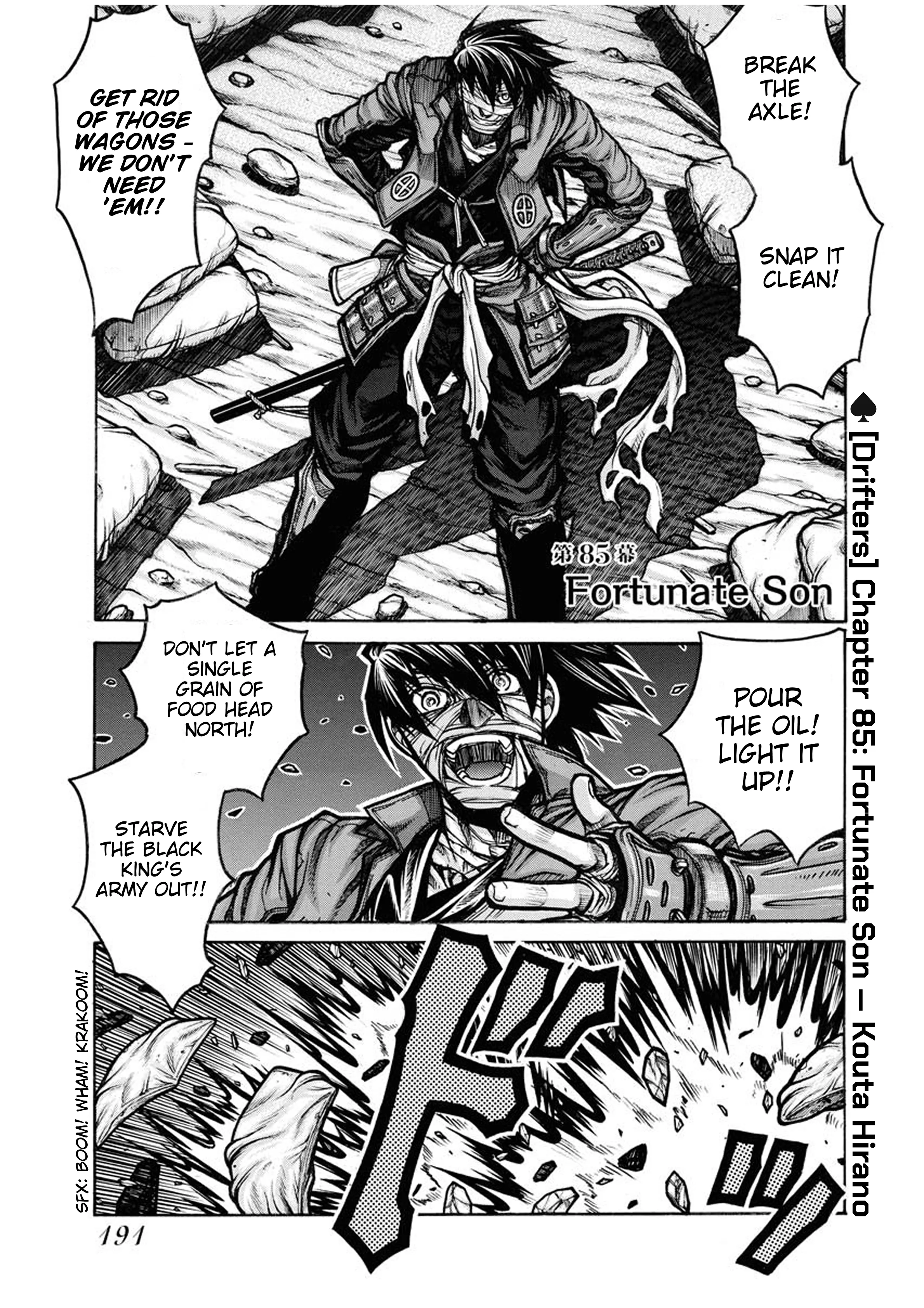 Read Drifters Chapter 85 - Fortunate Son  Online