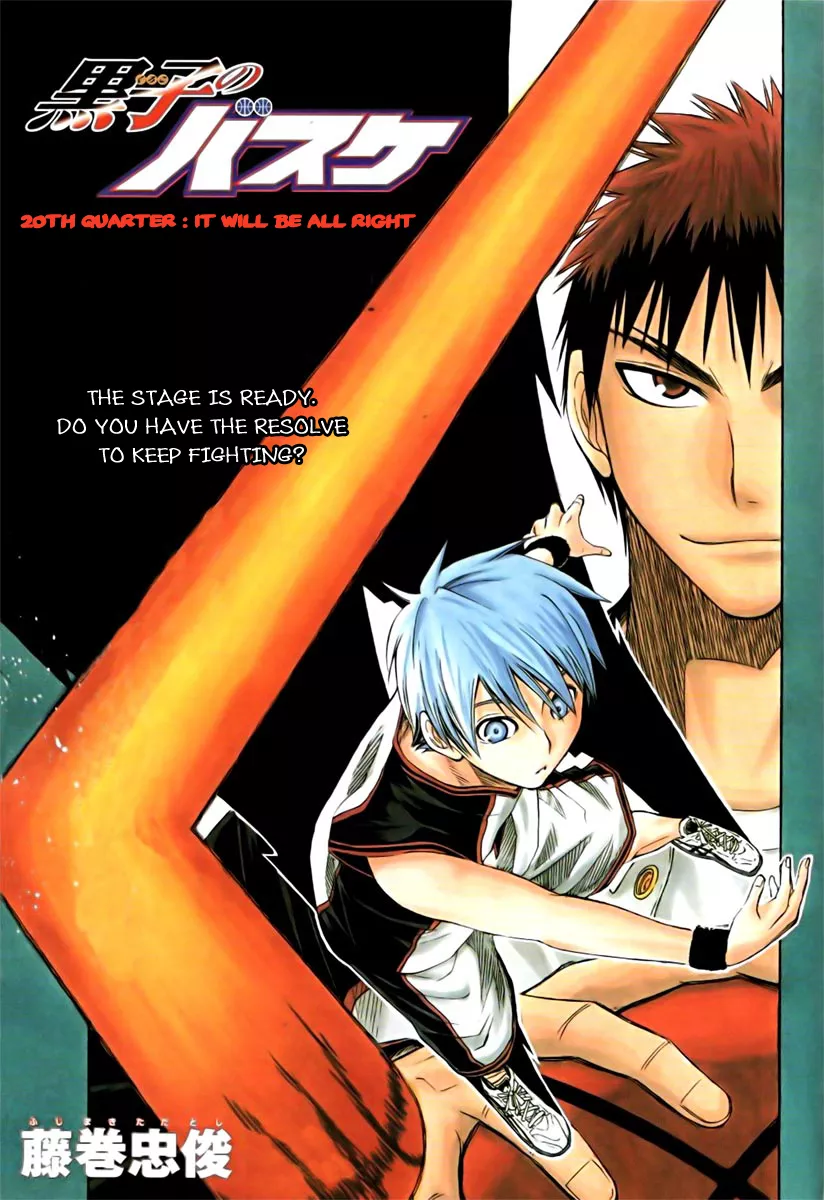 Read Kuroko no Basket Chapter 20 - It Will Be All Right Online