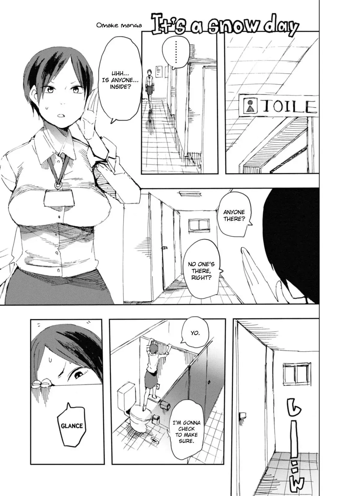 Read Chio-chan no Tsuugakuro Chapter 30.1 - Omake: It's a Snow Day Online