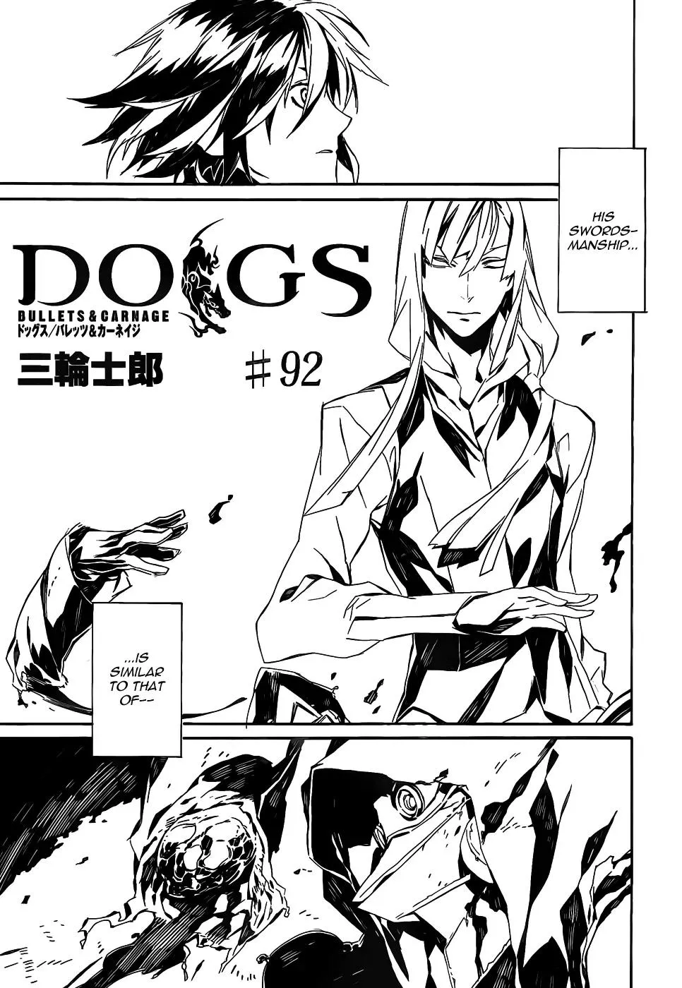 Read Dogs: Bullets & Carnage Chapter 92 Online