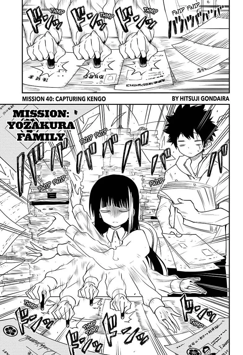 Read Mission: Yozakura Family Chapter 40 Online