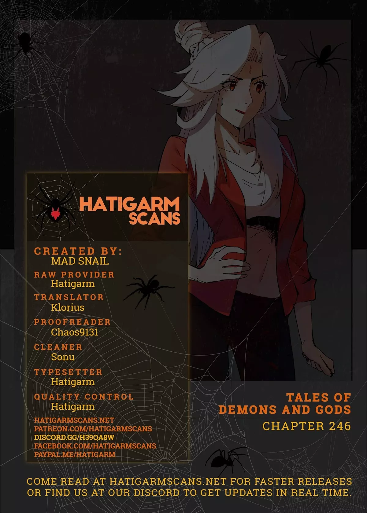 Read Tales of Demons and Gods Chapter 246 - The Fate of the Silverwing Family Online