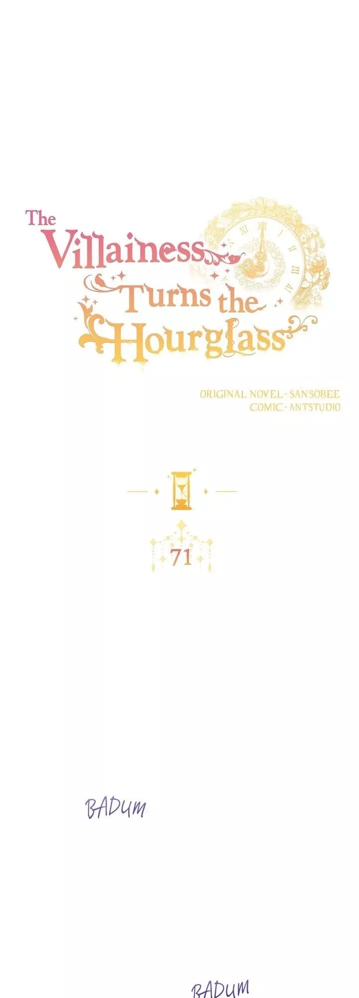 Read The Villainess Reverses the Hourglass Chapter 71 Online