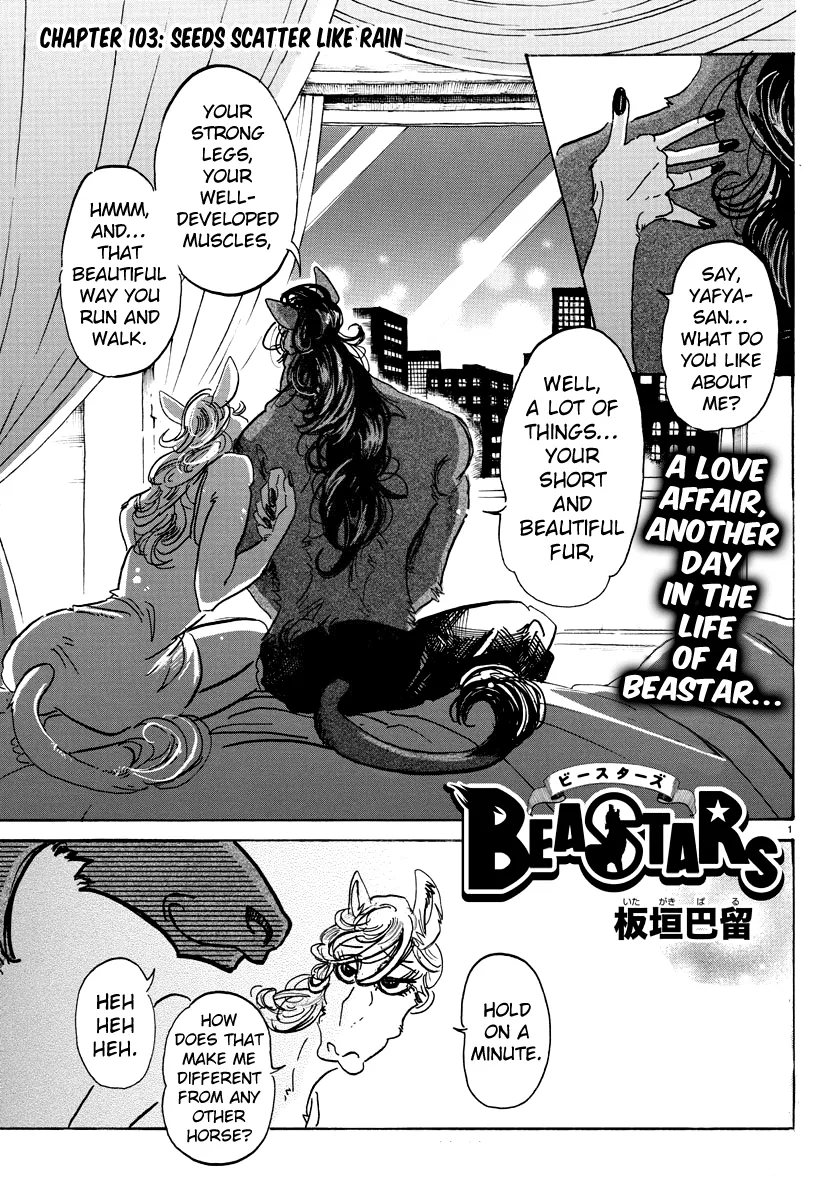 Read Beastars Chapter 103 - Seeds Scatter Like Rain Online