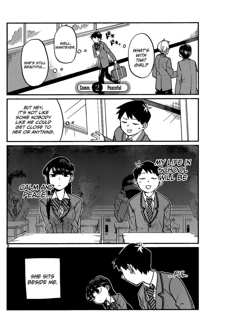 Read Komi-san wa Komyushou Desu Chapter 2 - Peaceful Online