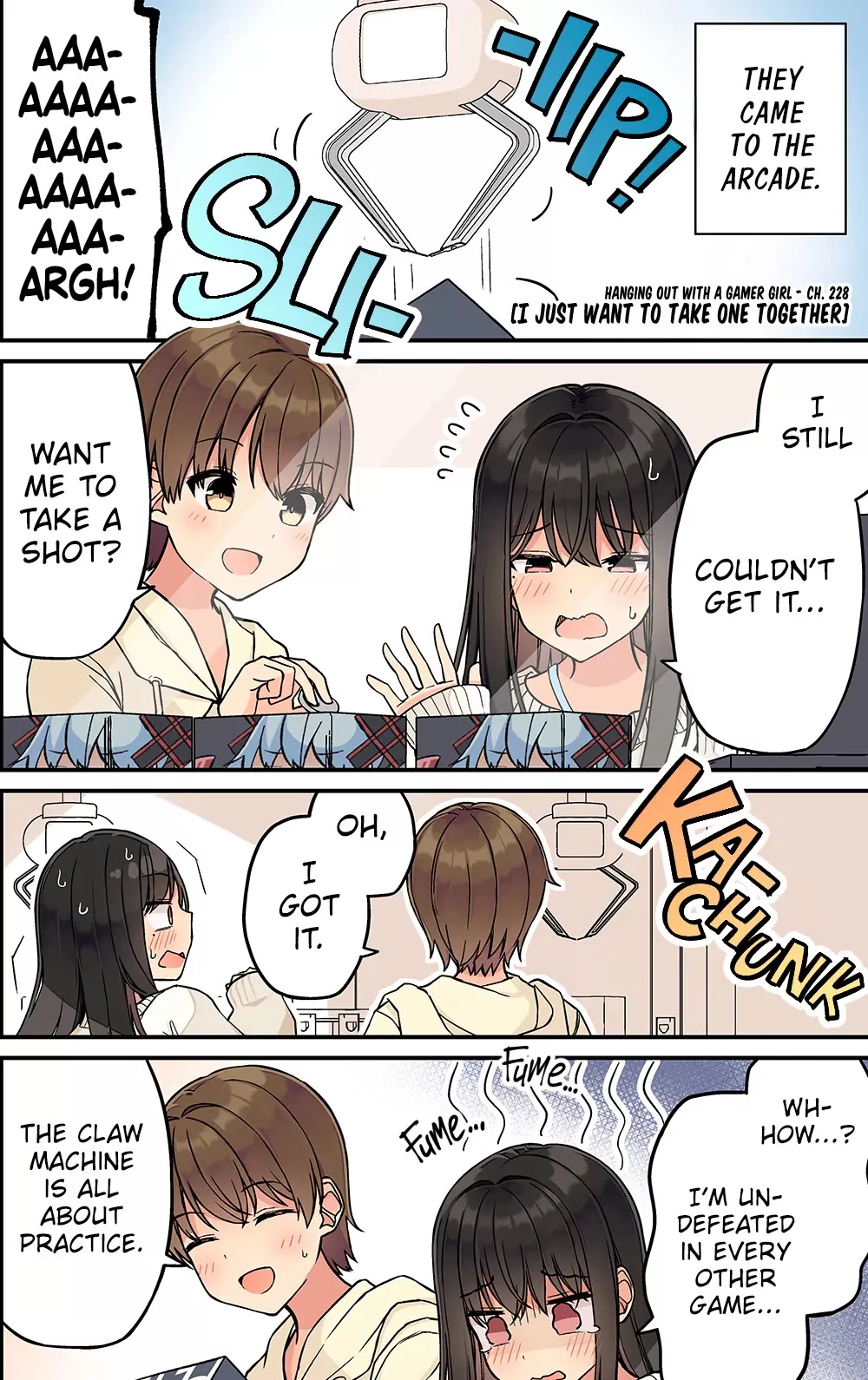 Read Hanging Out With a Gamer Girl Chapter 228 - I Just Want To Take One Together Online