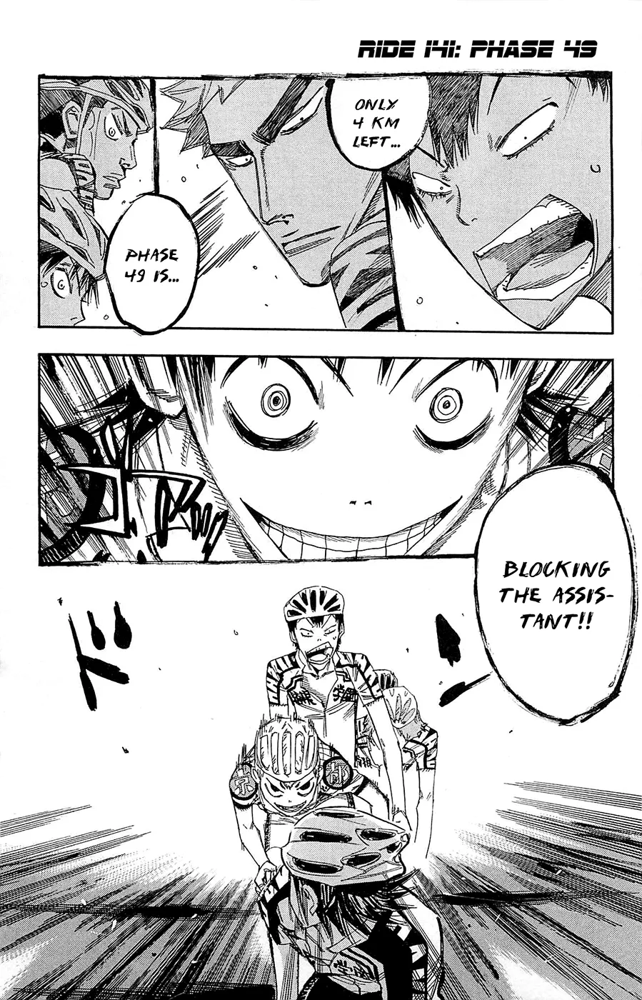 Read Yowamushi Pedal Chapter 141 - Phase 49 Online