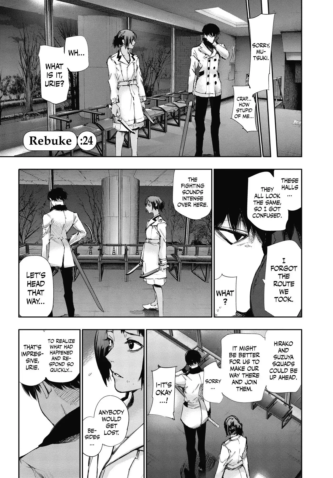 Read Tokyo Ghoul:re Chapter 24 - Rebuke Online