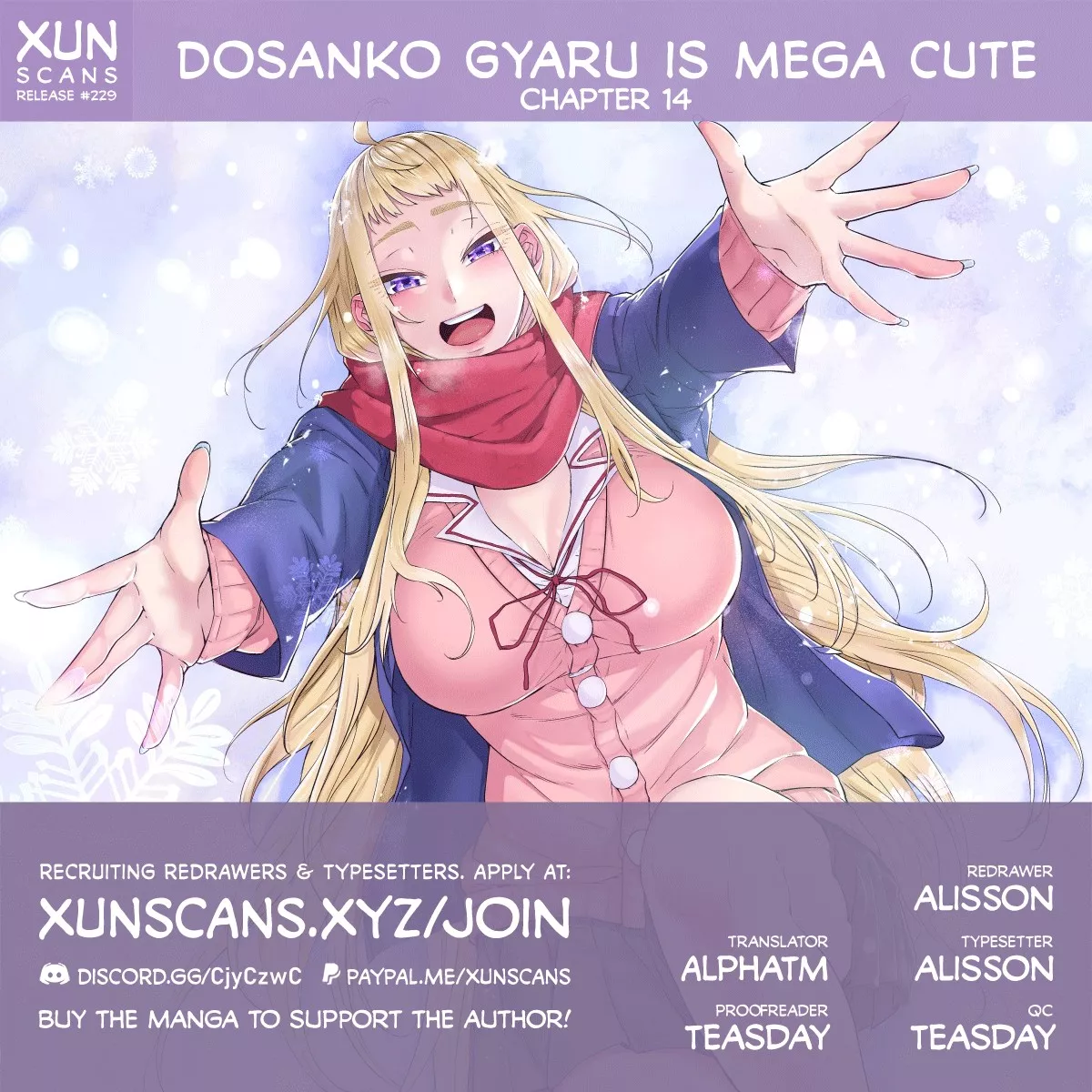 Read Dosanko Gyaru Is Mega Cute Chapter 14 Online