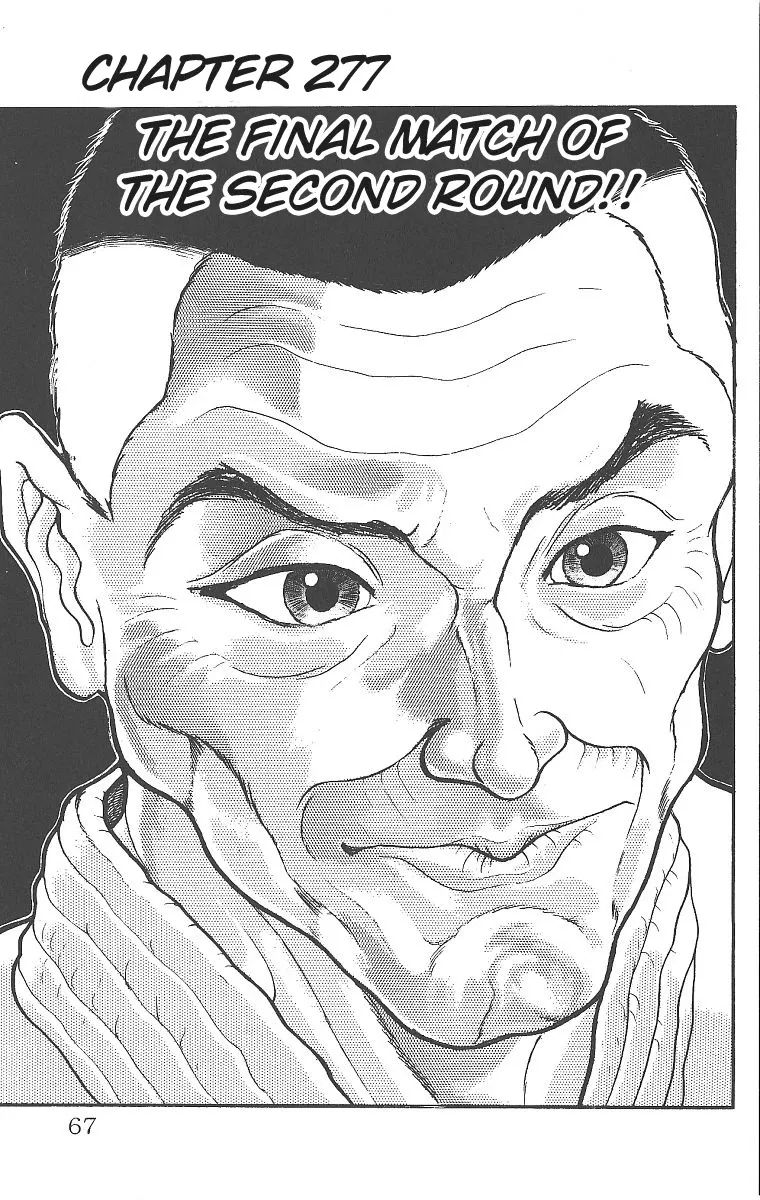 Read Grappler Baki Chapter 277 - The Final Match of the Second Round Online