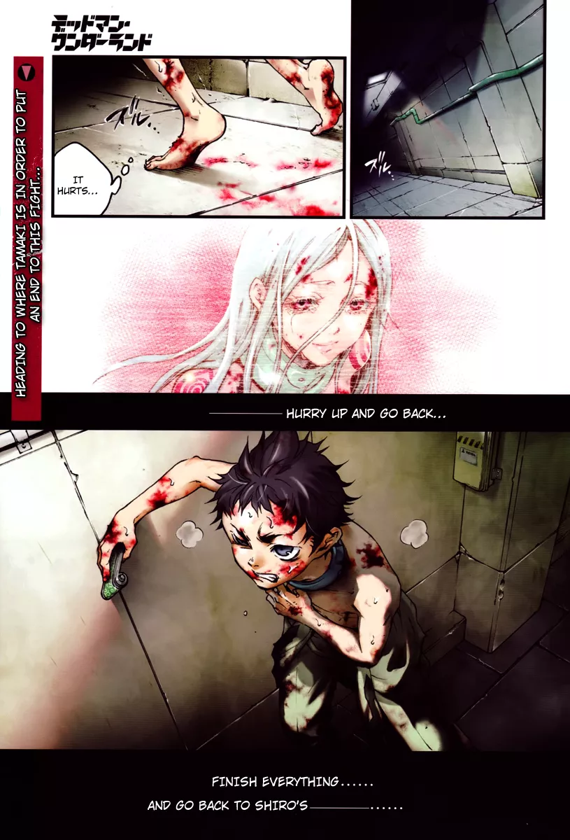 Read Deadman Wonderland Chapter 37 - Finish Everything Online