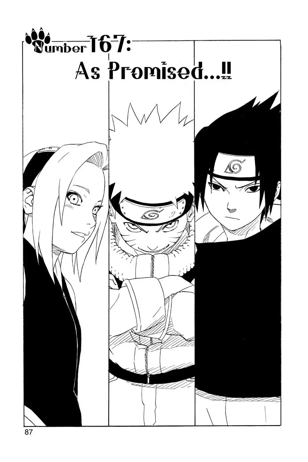 Read Naruto Chapter 167 - As Promised...!! Online