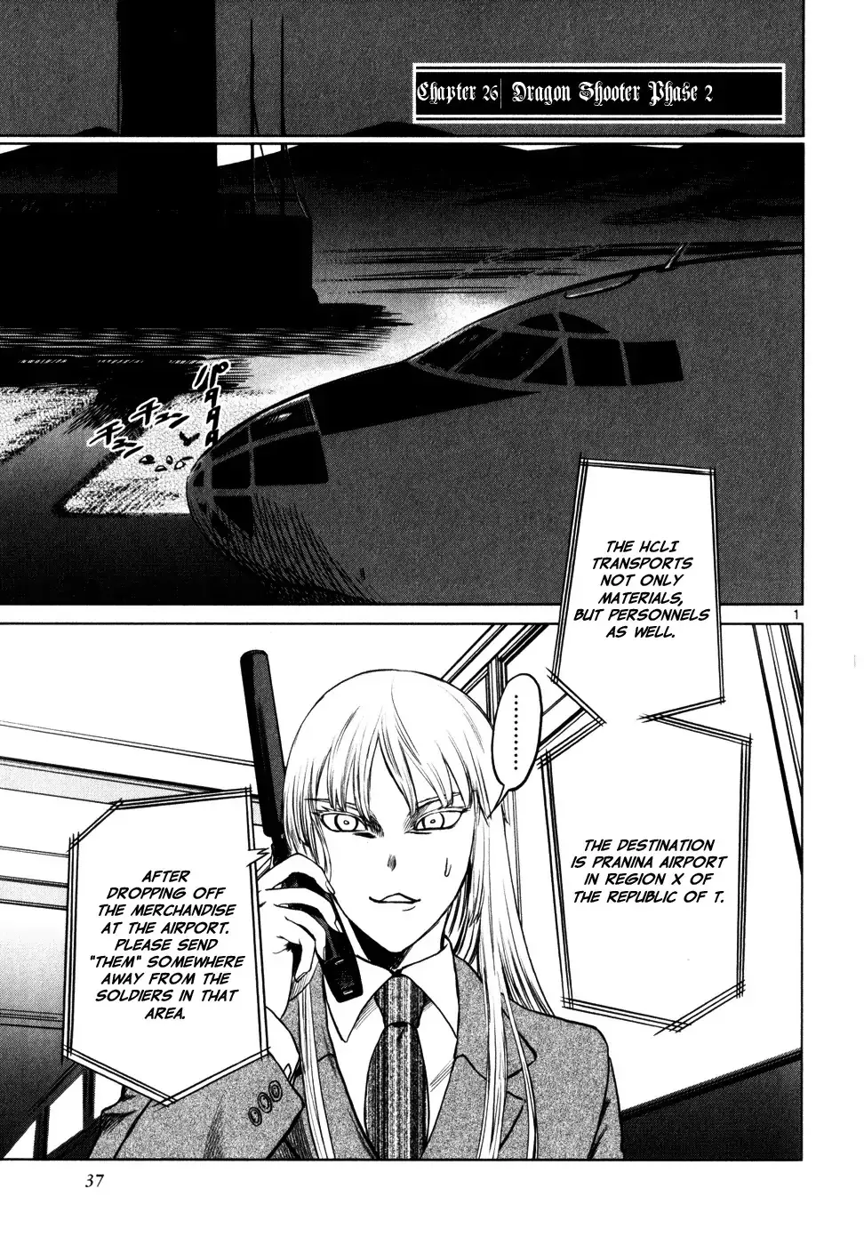 Read Jormungand Chapter 26 - Dragon Shooter phase.2 Online