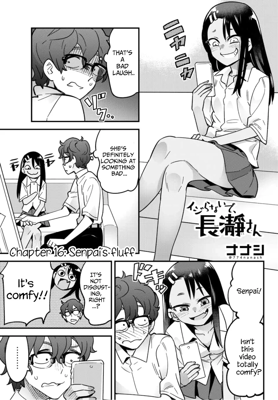 Read Please don’t bully me, Nagatoro Chapter 16 - Senpai's fluff Online