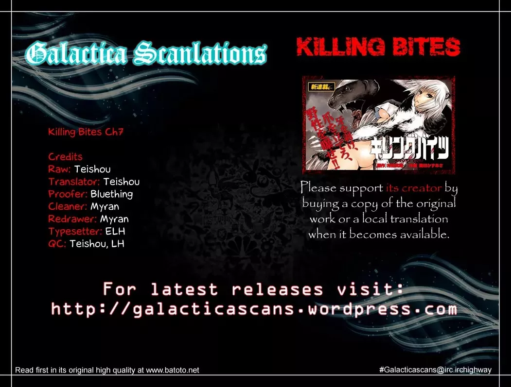 Read Killing Bites Chapter 7 - It Just Feels Incredibly Right Somehow Online