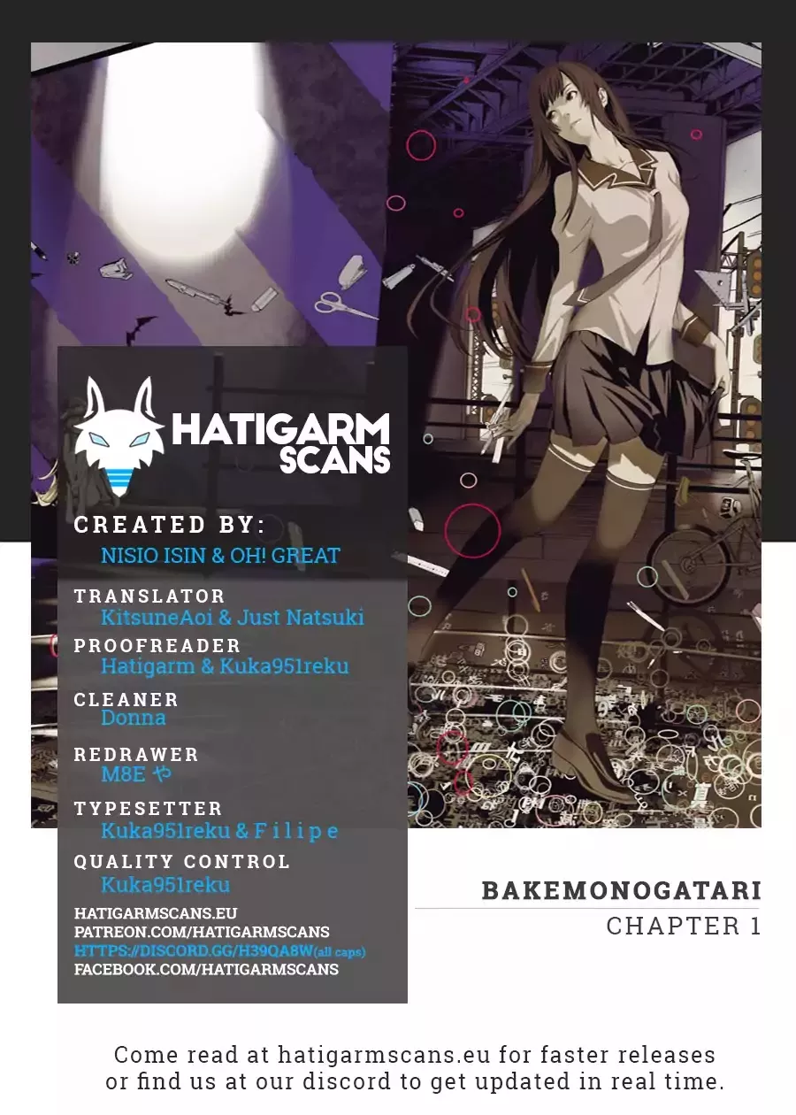 Read Bakemonogatari (Nishio Ishin) Chapter 1 Online