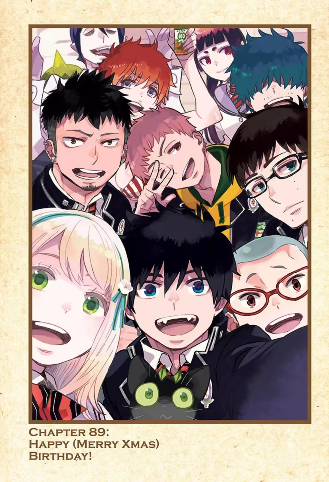 Read Ao no Exorcist Chapter 89 - Happy (Merry X-mas) Birthday! Online