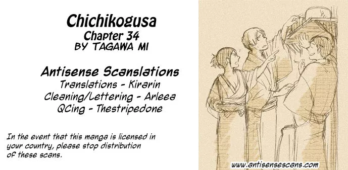 Read Chichi Kogusa Chapter 34 - TATSUMI AND TORAKICHI (PART 1) Online