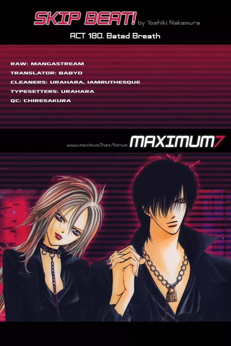 Read Skip Beat! Chapter 180 - Dark Breath Online
