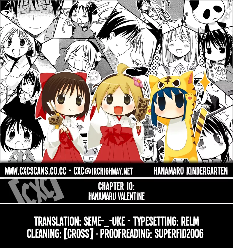 Read Hanamaru Youchien Chapter 10 - Hanamaru Valentine Online