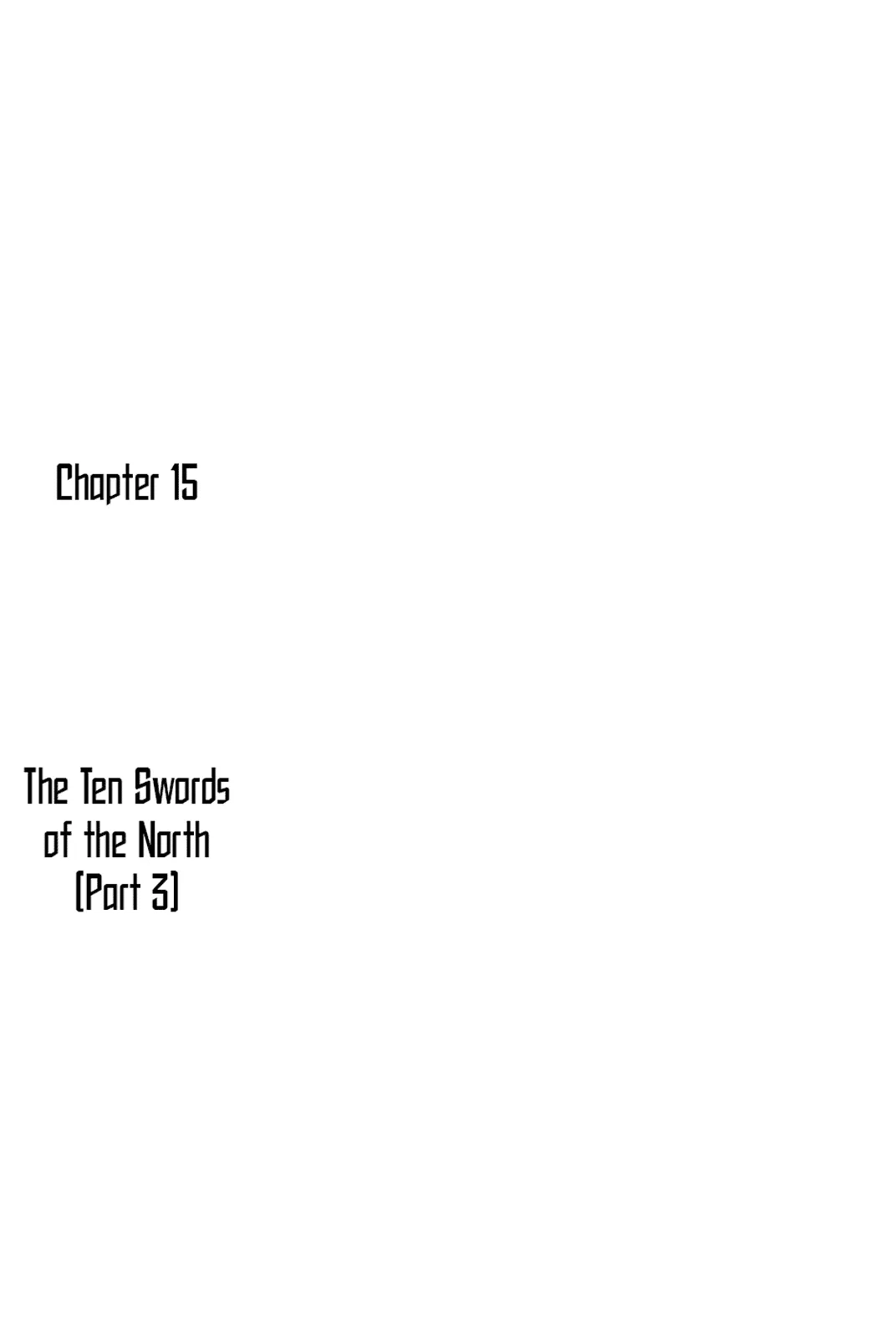 Read Gunjou Gakusha Chapter 15 - The Ten Swords of the North (3) Online