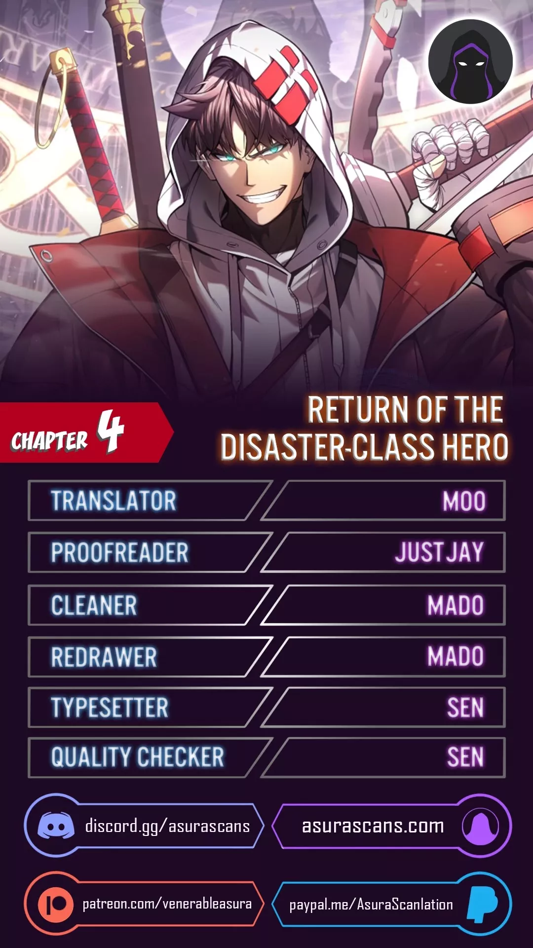 Read The Return of the Disaster-Class Hero Chapter 4 Online