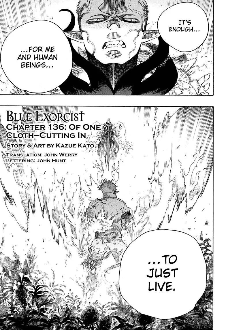 Read Ao no Exorcist Chapter 136 Online