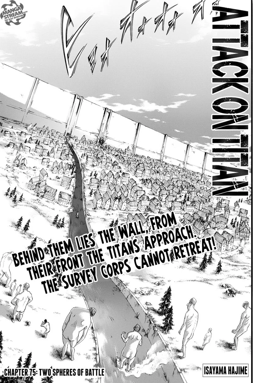 Read Attack on Titan Chapter 75 Online