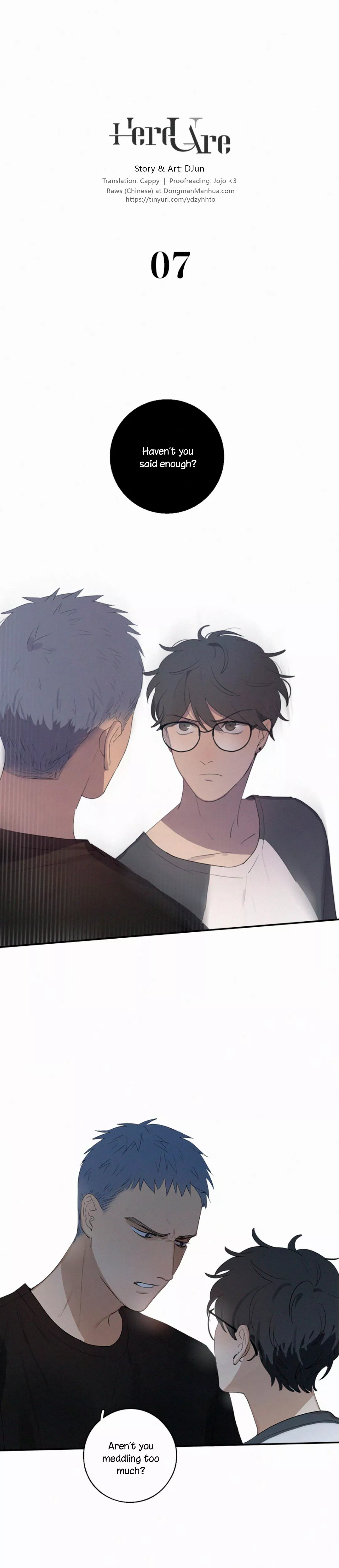 Read Here U Are Chapter 7 Online