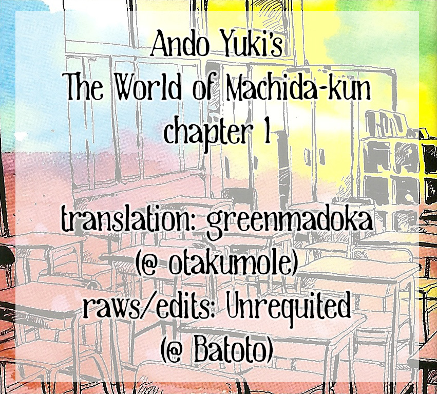Read Machida-kun no Sekai Chapter 1 - Today's Machida Online