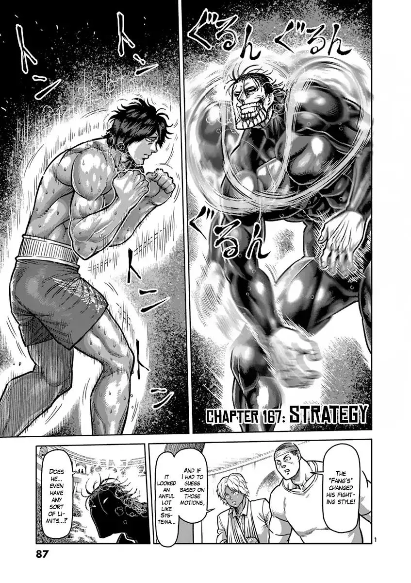 Read Kengan Ashura Chapter 167 Online