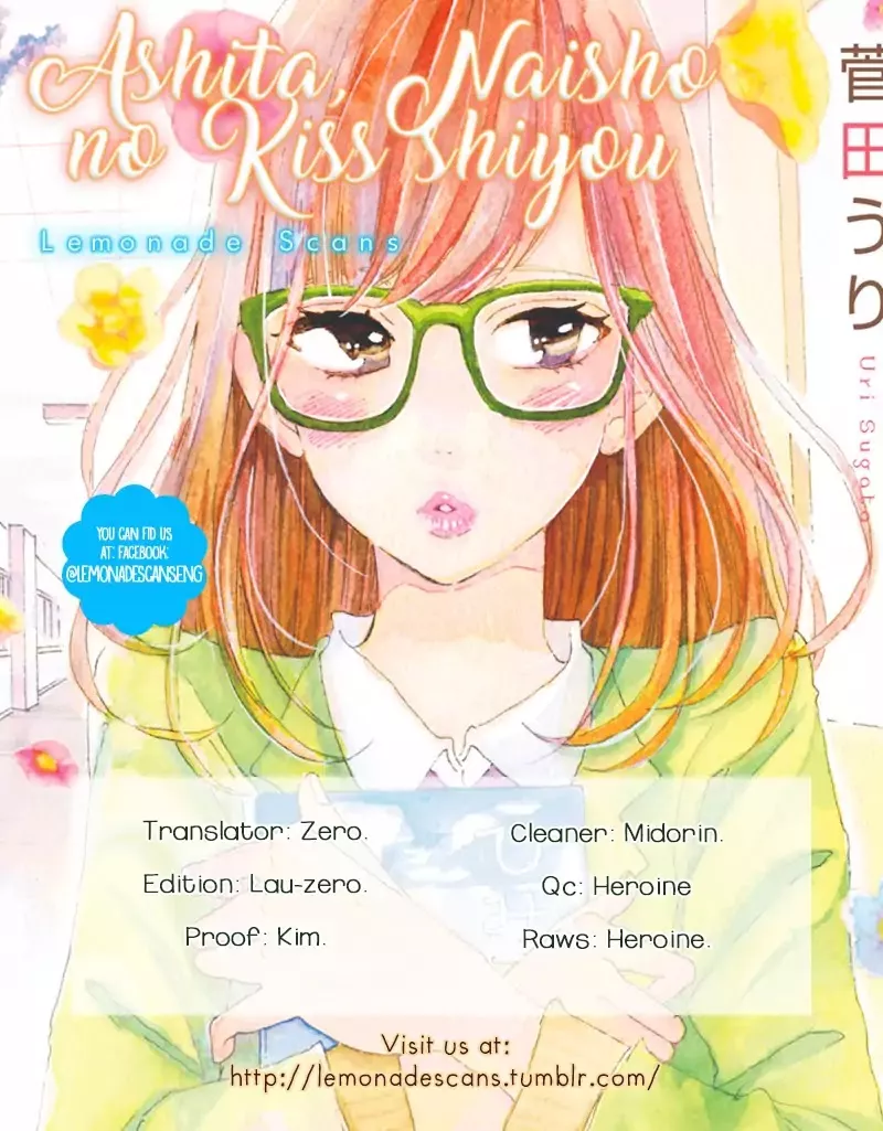 Read Ashita, Naisho no Kiss shiyou Chapter 2 - Kiss 2 Online